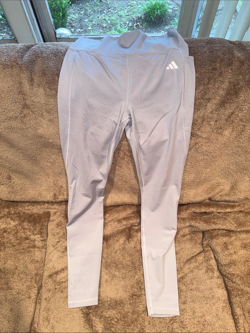 Adidas Women’s Light Lavender Performance Leggings